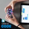 Sphero Bolt+: Coding & AI Learning Robot – Program with Draw, Blocks, Python & Javascript – Animated LCD Display – Ages 8+ – Durable, Qi Charging, Waterproof(BOLT+)