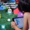 Sphero Mini (Blue) – Coding Robot Ball – Educational Coding and Gaming for Kids and Teens – Bluetooth Connectivity – Interactive and Fun Learning Experience for Ages 8+(Eggshell White(golf))