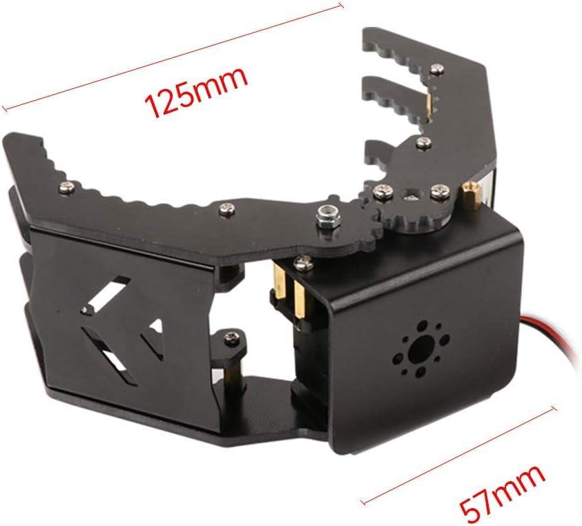 image:imageMechanical Robot Arm ClawGripper Robot Gripper Black Mechanical Claw Without servowith servo
