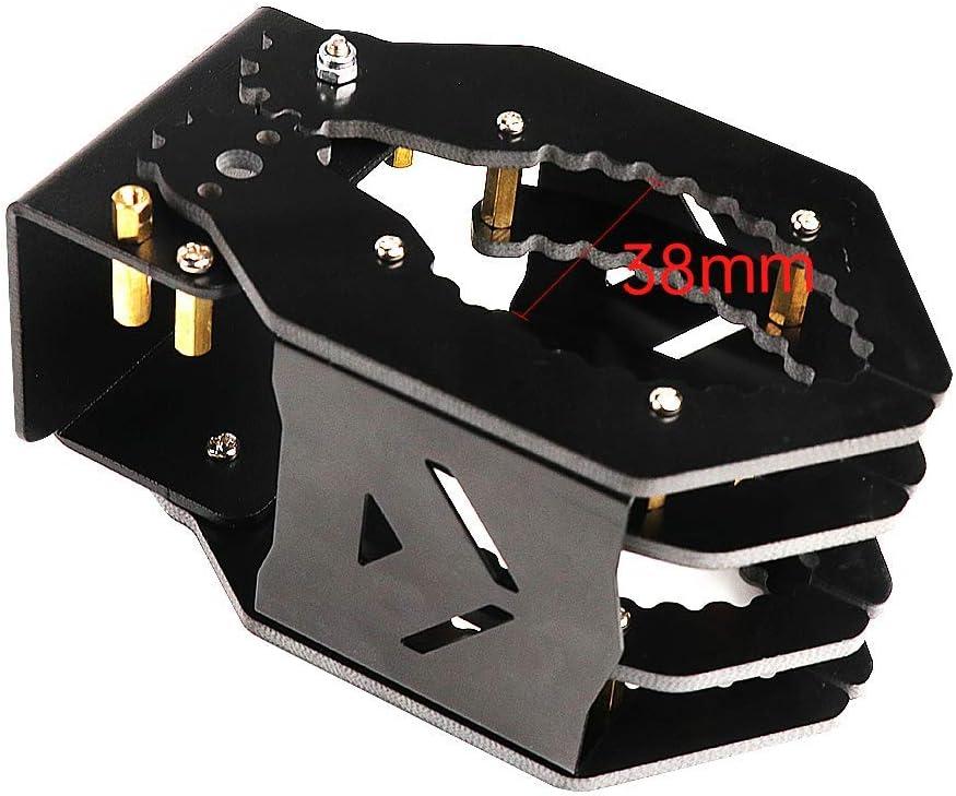 image:imageMechanical Robot Arm ClawGripper Robot Gripper Black Mechanical Claw Without servowithout servo