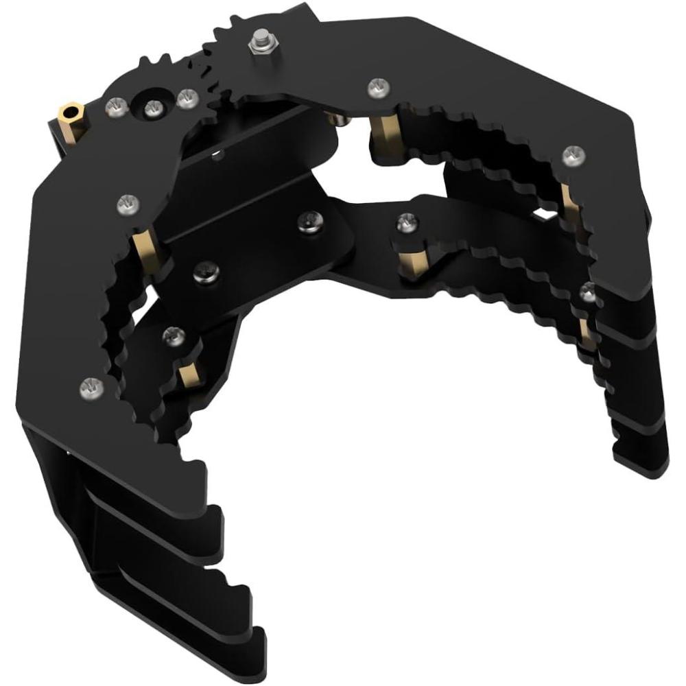 image:imageMechanical Robot Arm ClawGripper Robot Gripper Black Mechanical Claw Without servowithout servo