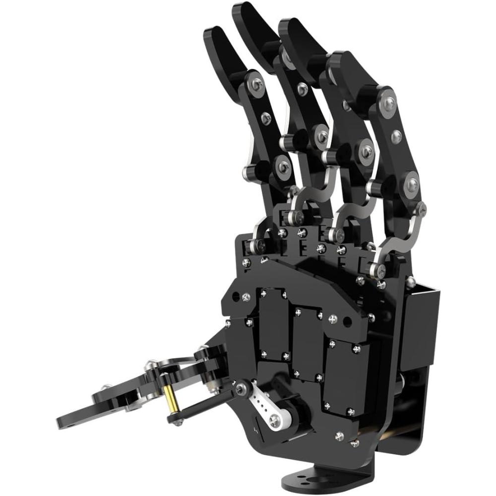 image:imageRobot Hand Five Fingers Solely Movement Bionic Robot Mechanical Arm DIY Right HandLeft Hand