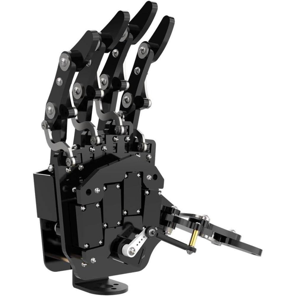 image:imageRobot Hand Five Fingers Solely Movement Bionic Robot Mechanical Arm DIY Right HandRight Hand