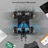 ROS Robotic Arm with Raspberry Pi 4B 4GB Open Source Programming FPV AI Vision 6DOF/Axis Smart Robot Kit, 4WD Mecanum Wheel Big Chassis, ArmPi Pro with RPi 4B 4GB(4GB)