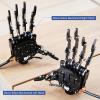 Robot Hand Five Fingers Solely Movement Bionic Robot Mechanical Arm DIY, Right Hand(Right Hand)