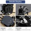 Robot Hand Five Fingers Solely Movement Bionic Robot Mechanical Arm DIY, Right Hand(Right Hand with Tester)
