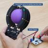 Robotic Claw Full Metal Wave Edge Clamp Robot Hand Gripper Grabber, 1LB Max Grab Weight & 0-9in Open Range High Torque Robotic Arm Replace Claw Robot DIY, Mechanical Claw without Servo(Without Servo)