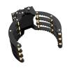 Robotic Claw Full Metal Wave Edge Clamp Robot Hand Gripper Grabber, 1LB Max Grab Weight & 0-9in Open Range High Torque Robotic Arm Replace Claw Robot DIY, Mechanical Claw without Servo(with servo)
