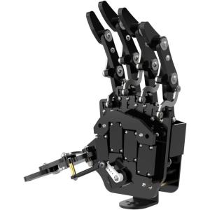 Robot Hand Five Fingers Solely Movement Bionic Robot Mechanical Arm DIY, Right Hand(Left Hand)
