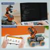 MasterPi 5DOF Robotic Arm for RaspberryPi 5 AI Vision Tracking Target Sorting Line Follow Open Source Programming Smart Robot Car Kit for Teen Adult STEM Educational Building Robot, RPi Not Included(With RPi 4B 8)