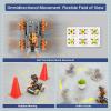 MasterPi 5DOF Robotic Arm for RaspberryPi 5 AI Vision Tracking Target Sorting Line Follow Open Source Programming Smart Robot Car Kit for Teen Adult STEM Educational Building Robot, RPi Not Included(With RPi 4B 8)