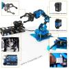 Robotic Arm 6DOF Robot Arm Kit with Secondary Development Compatible with Arduino, DIY Programming Kit STEAM Robot with Sensor and Arduino Open Source Code & Tutorial