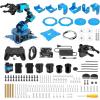 Robotic Arm for Arduino Coding Programming 6DOF Hiwonder-xArm1S STEM Educational Building Robot Arm Kits, 6 AXIS Full Metal Robotic Arm Wireless Controller/PC/App/Mouse Control Learning Robot(Hiwonder-xArm1S)