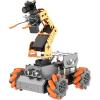 MasterPi 5DOF Robotic Arm for RaspberryPi 5 AI Vision Tracking Target Sorting Line Follow Open Source Programming Smart Robot Car Kit for Teen Adult STEM Educational Building Robot, RPi Not Included(With RPi 5 4)