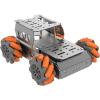 Mecanum Wheel Chassis Car Kit with TT Motor, Aluminum Alloy Frame, Smart Car Kit for DIY Education Robot
