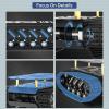 Robot Tracked Tank Car Chassis with Encoder DC Motor, Suspension Shock Absorption Chassis Car Double Layer Full-Metal Robotic Moving Platform Track for Arduion RPi Jetson DIY Maker Smart Robot Car(2 Layer)