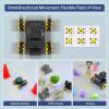 Robotic Kit for Arduino Robot Car AI Camera Vision Recognition Target Tracking Obstacle Avoidance, Programmable STEM Robot Gift for Ages 12 14 16+, Camera Robot Kit, miniAuto Standard Kit(Advanced)