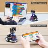 Nexbit Microbit V2 Smart Robot Kit Programming STEM Science Educational Robot with AI Vision Camera for Robotic Beginner Learning Graphical Makecode Coding Car, Starter Kit