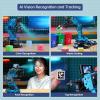 Robotic Arm Kit 6DOF Programming Robot Arm with 5 Servo, Handle, Mechanical Claw and More, PC Software APP Control with Tutorial(LeArm Open Source)