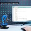 Robotic Arm Kit 6DOF Programming Robot Arm with 5 Servo, Handle, Mechanical Claw and More, PC Software APP Control with Tutorial(LeArm Open Source)