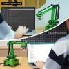 Robotic Arm Kit, MaxArm for Arduino Python Programming ESP32 Open Source Smart Robot Arm with Bus Servo, Suction Nozzle, WiFi Bluetooth Connection, STEM Science Education, Starter Kit(Starter Kit)