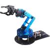 Robotic Arm Kit 6DOF Programming Robot Arm with 5 Servo, Handle, Mechanical Claw and More, PC Software APP Control with Tutorial(LeArm)