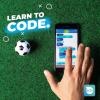 Sphero Mini (Green) – Coding Robot Ball – Educational Coding and Gaming for Kids and Teens – Tabletop-Friendly – Interactive and Fun Learning Experience for Ages 8+(Soccer)